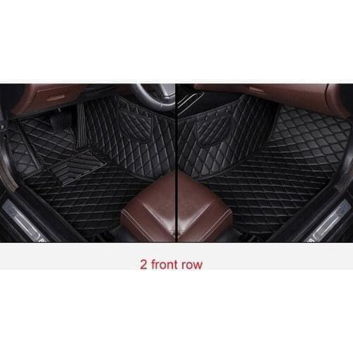WLMWL Custom leather car mat for Porsche all models 911 panamera cayman cayenne auto accessories Car-Styling