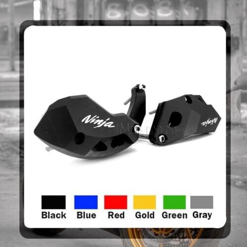 For KAWASAKI NINJA ZX-10R ZX10R ZX 10R 2011-2018 2017 2016 2015 Motorcycle CNC Engine Crash Guard Stator Frame Slider Protector