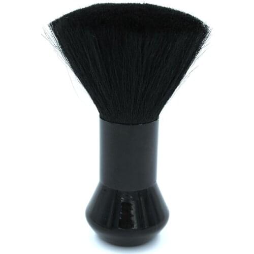 1PC Soft Black Neck Face Duster Beard Brushes Barber Hair Cleaning Hairbrush Salon Cutting Hairdressing Styling Makeup Tools