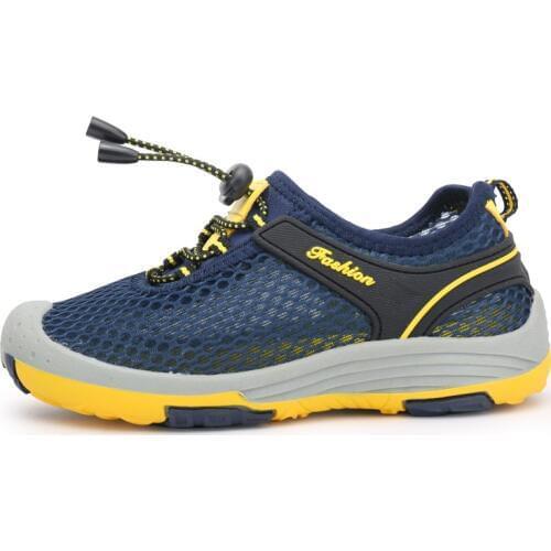 2018 air mesh shoes boys shoes breathable outdoor childrens climbing shoes hollow mesh outdoor childrens shoes #28-#40