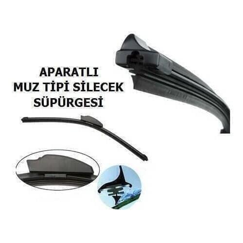 45 cm Custom fit With Bracket Banana Type Banana Wiper İnwells