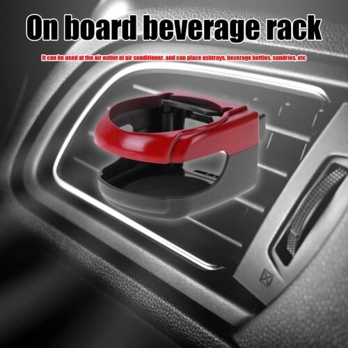VODOOL Car Outlet Air Vent Mount Can Holder Water Drinking Bottle Insert Holder Vehicle Cup Stand Bracket Car Vents Cup Rack