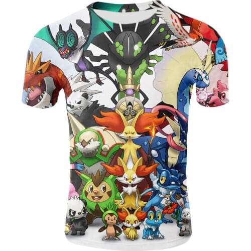 Pikachu Graphic Tee Anime T Shirt Clothes Camisetas Manga For Men Ropa Hombre Streetwear Camisa Masculina Verano Roupas Koszulki