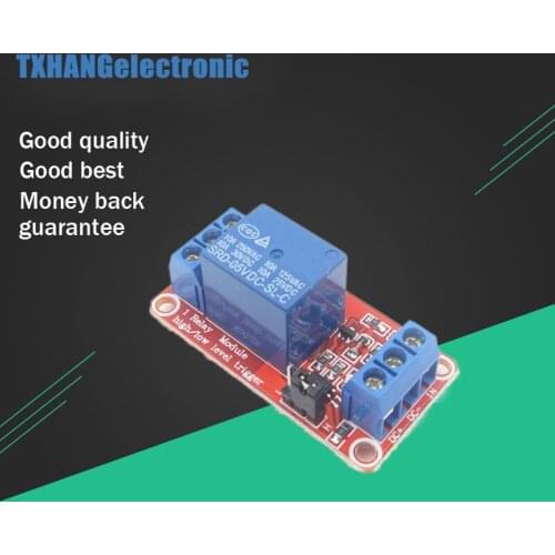 Hot 5V 1-Channel Optocoupler Relay Module H/L Level Triger diy electronics
