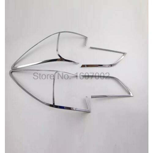 For Subaru Outback 2015 2016 ABS Chrome Rear Taillight Cover For Outback 2015 Exterior Decoration Car Accessories