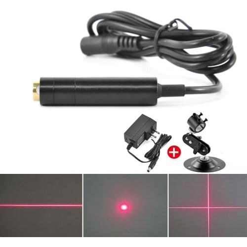 650nm 3mW 5mW Red Line Laser Module Focusing And Positioning Marking Instrument