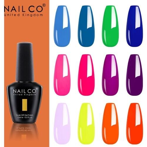 NAILCO Neon Gel Nail Polish