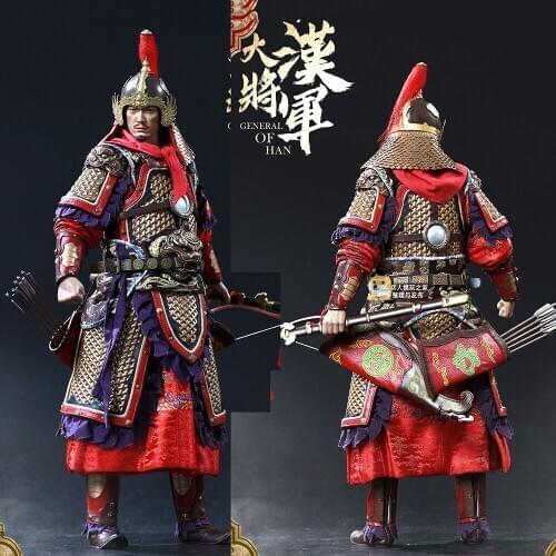 NEW In stock Full Set KLG-R018 1:6 A/ B Ming Dynasty General of Han Action Figure Collectible Regular / luxury