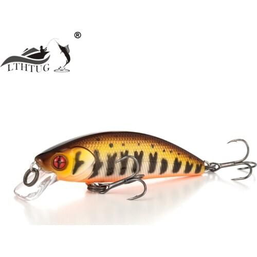 Peche Leurre LTHTUG Brand PHOXY MINNOW HW 40S 2.6g 50S 4.5g Sinking Minnow Stream Fishing Lures For Perch Pike Trout Bass