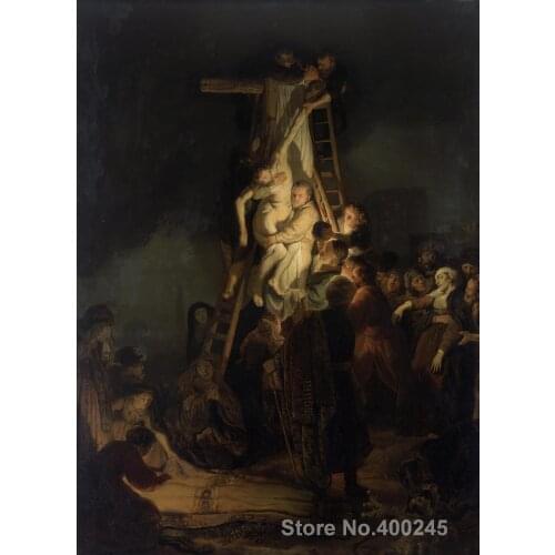 The Descent from the Cross Rembrandt van Rijn painting for sale Art Portrait Hand painted High quality