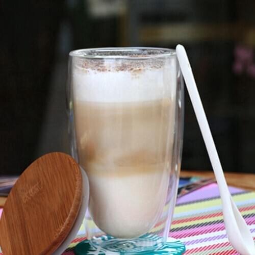 80/250/350ml Heat-resistant Double Wall Glass Cup Beer Coffee Cups Handmade Healthy Drink Mug Tea Mugs Transparent Drinkware