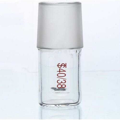 1pc 40/38 Male Hollow Ground Glass Stopper standard ground stopper,glass joint sealing stopper air plug