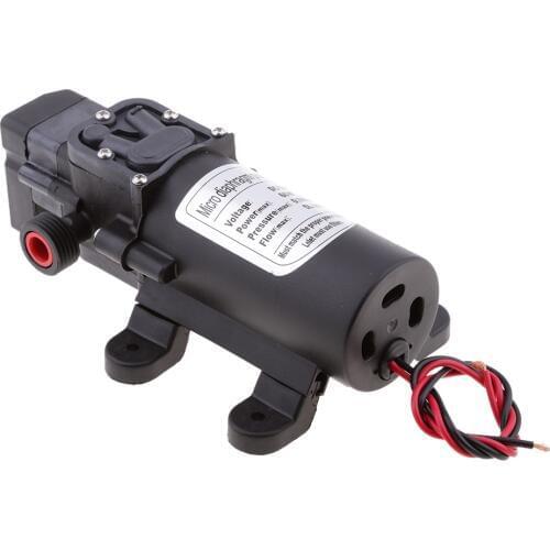 1PCS DC12V 60W 0142D Motor 5L/Min High Pressure Diaphragm Water Self Priming Pump Easy to install