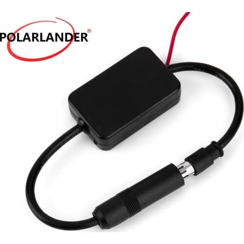 12V Radio FM for Marine Car Vehicle Boat Polarlander Universal Car Radio Aerials Auto FM Antenna Amplifier Signal Amp Booster