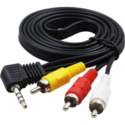 3.5mm A/V TV Video Cable/Cord for Canon DC210 DC220 DC230 DC310 DC320