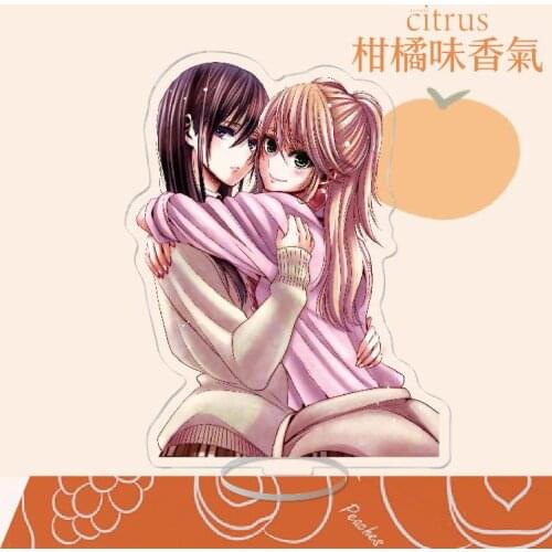 Anime Citrus Aihara Yuzu Aihara Mei Acrylic Stand Figure Desktop Decoration Collection Model Toy Cosplay