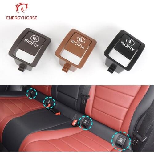 Universal Car Rear Child Seat Anchor Safety ISOFix Cover Restraint For Mercedes Benz W253 GLC Class A2059200806