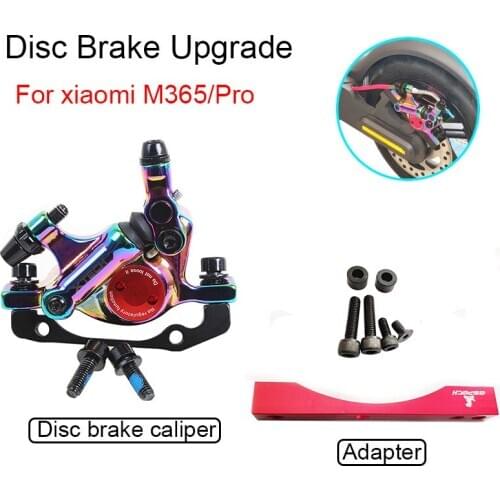 Xtech Zoom Hydraulic Brake for Xiaomi M365 1S and Pro Electric Scooter Hydraulic Brake Bracket Aluminum Alloy Dazzle Color