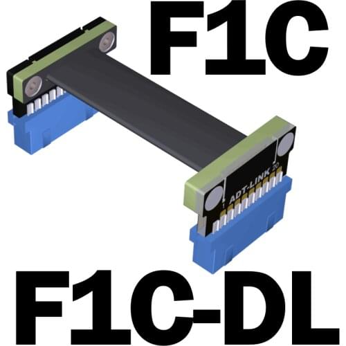 USB 3.0 20pin female To Female Flat Ribbon Extension Cable Adapter Up Down Angled 90 Degree For Motherboard Mainboard Internal