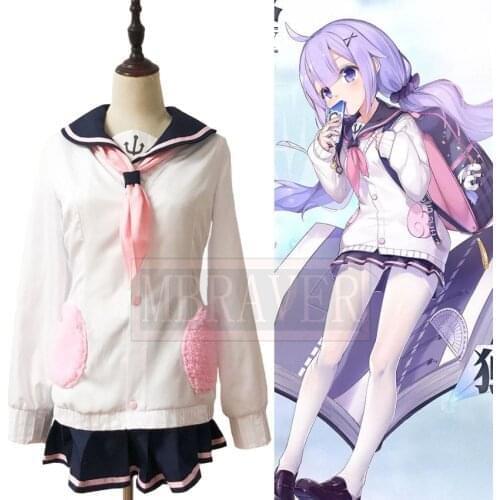 Azur Lane HMS Unicorn Cosplay Costume Halloween Christmas Party Uniform Custom Made Any Size