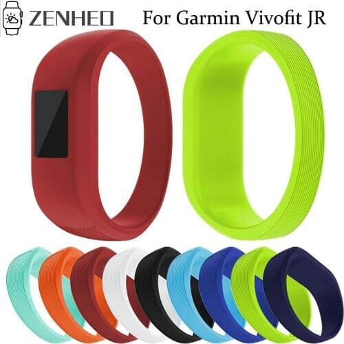 Soft Silicone Wristband Bracelet For Garmin Vivofit JR/JR2 Strap Watchband Replacemet For Garmin Vivofit JR Watch Band