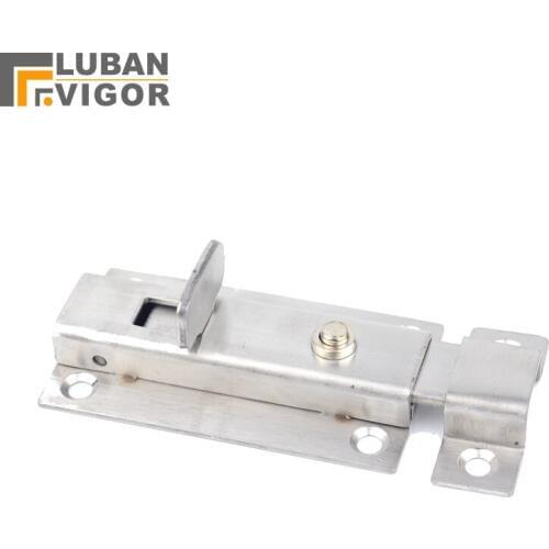 Stainless steel, automatic bounce, plugs, surface mounted, room bolt, bathroom, doors, springs latches