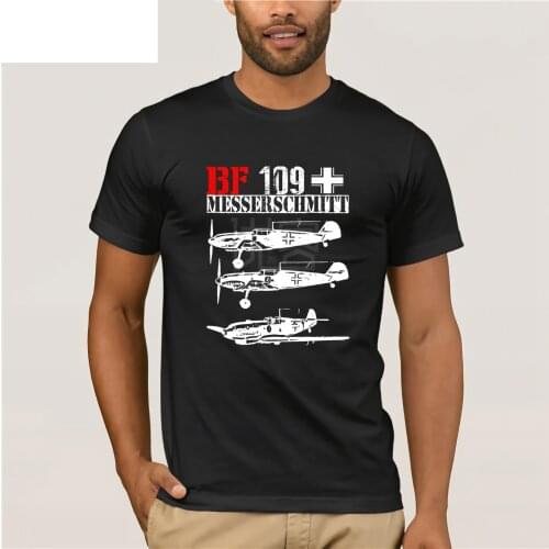 2018 New Arrival mens Fashion Messerschmitt Bf 109 Germany Wwii - New Amazing Graphic tshirt- s-m-l-xl-xxl Print T Shirts Men