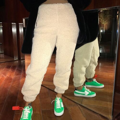 SEXELANLAN Women's Velvet Trousers