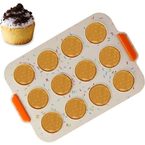 DIY Silicone Cake Muffin Cupcake Homemade Baking Mold Tool Round Cakes Chocolate Sugar Decoration Kitchen Bakeware Accessories