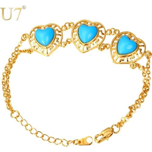 Синие браслеты U7 China At AliExpress