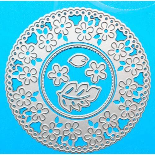 YLCD1074 Circle Metal Cutting Dies For Scrapbooking Stencils DIY Album Cards Decoration Embossing Folder Die Cuts Template Mold