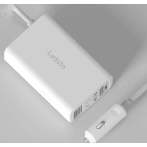 Xiaomi Mijia Youpin Lydsto car inverter standard 12V to 220V 100W high power output five-hole socket