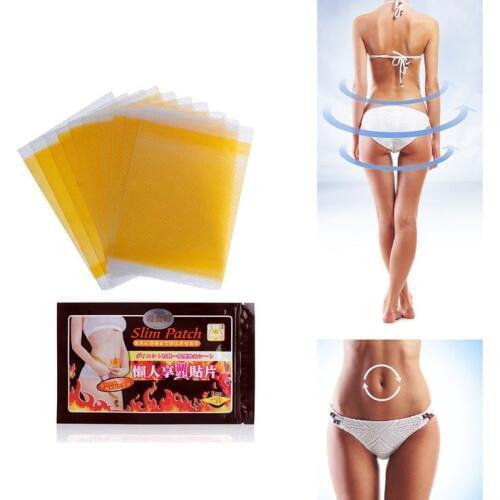 100pcs=10bags Slimming Navel Stick Slim Patch Lose Weight Loss Burning Fat Slimming Health Care Fat Stickers Face Slimming