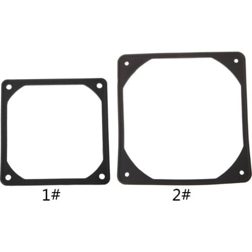 2 Pcs Silicone Shock Absorption Pad CPU Cooler Fan Cooling PC Case Anti Vibration Gasket Water Cool
