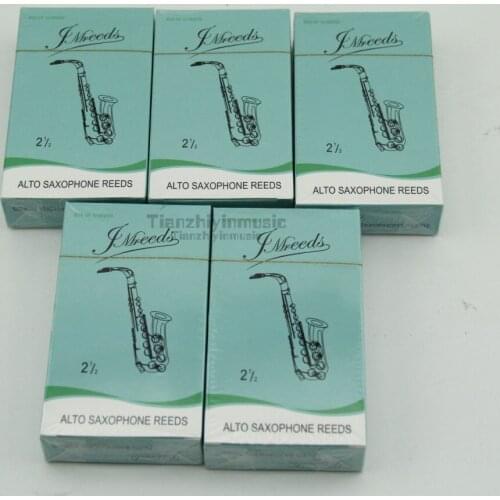5 Boxes=50pcs Excellent Alto Saxophone Reeds #3NO