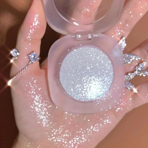 Diamond Glitter Mashed Potatoes Highlighter Diamond Highlighter Makeup Gel Face and Body Brighten Glitter Natural Contour Makeup