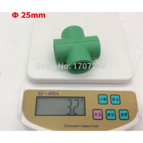 Free Shipping 25mm PPR Pipe Connectors Fittings for Water Pipe System
