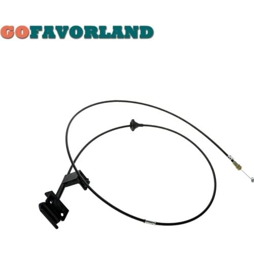 Black Hood Release Cable 55026030 For Jeep Wagoneer Cherokee XJ 1987-1996
