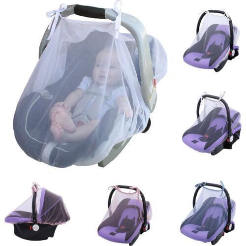 Baby Stroller Pushchair Mosquito Insect Shield Net Mesh Stroller Accessories cart Mosquito Net Safe Infants Newborns Protection