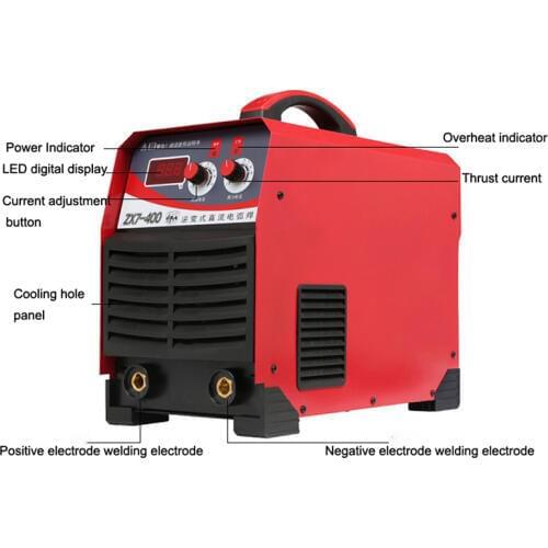 Arc Welders ZX7-400 Manual Welding 380V 38KVA 10000W Industrial Welder Machine for Stainless Steel Carbon Steel Pig Iron2-20mm