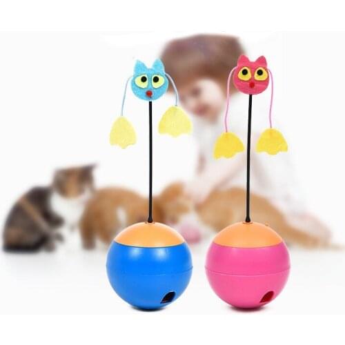Cat Toys Electric Tumbler Multi Functional Laser Pet Cat Toys Tumber Leakage Food Toys Ball Toy pet cat teaser Products