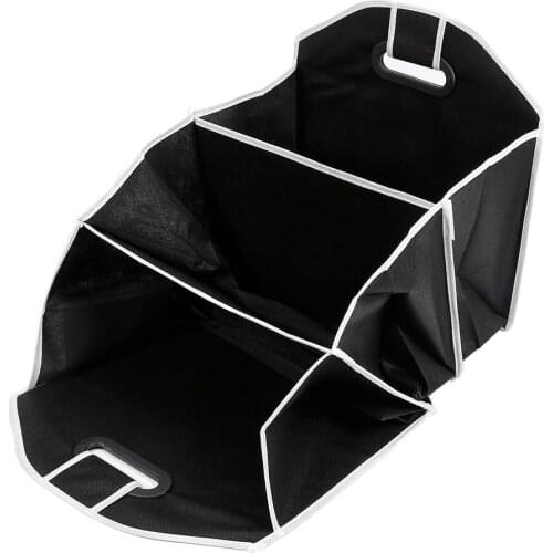 Car Truck Van Storage Basket Trunk Organizer Boot Stuff Food Automobile Stowing Tidying Folding Bag Car Styling Organizer