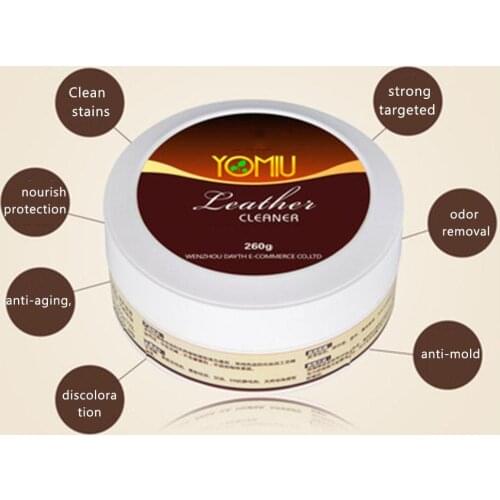 Leather Refurbishing Cleaner Car Seat Sofa Leather Shoe Refurbishing Agent Descaling Cleaning Cream All-Purpose Leather Repair
