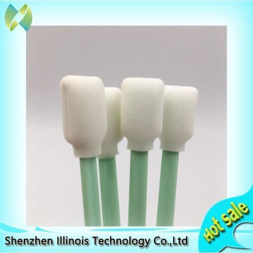 Best quality 130mm long 100pcs Roland Mimaki Flora large format solvent printer DX5 head cleaning swab foam tip