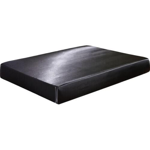 19SatinSilk Fitted Sheet On Elastic Solid Color Mattress Protector Bed Sheets On Elastic Band Drap Housse de Matela Queen King 5