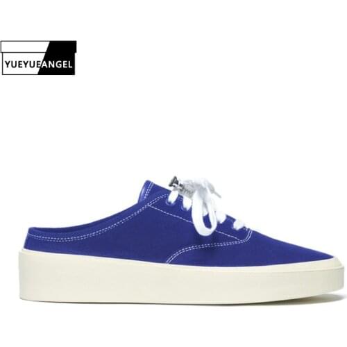 New Low-Top Mens Canvas Korean Style Casual Shoes Thick Bottom Height Increasing Round Toe Lace Up Fashion Active Shoes