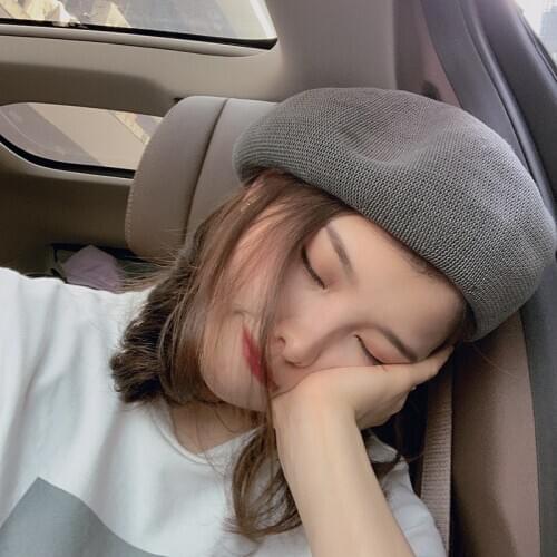 202004-XX24 new ins design Hollowing out Ventilation pumpkin beret cap men women leisure painter hat