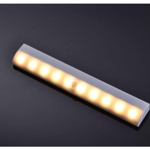 Closet Wardrobe Sensor Light Under Cabinet Led Lights for Kitchen Battery Powered Backlight for Cabinets Indoor Night Lighting