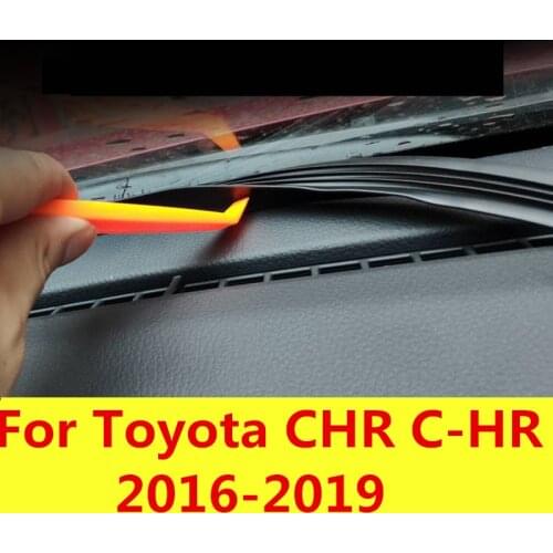 Sealing strip special front gear instrument panel sound insulation strip gap dustproof special For Toyota CHR C-HR 2016-2019