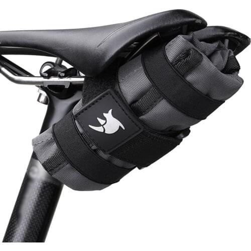 Rhinowalk Bicycle Bag Bicycle Tool Storage Bag Folding Portable Tool Bags Foldable Bag Bike Saddle Bag